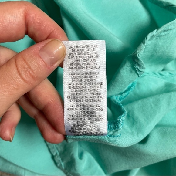 Splendid Blue Aqua Soft Rayon Sleeveless Tank Dress EUC Size Small SD9AH7520 - Picture 7 of 10